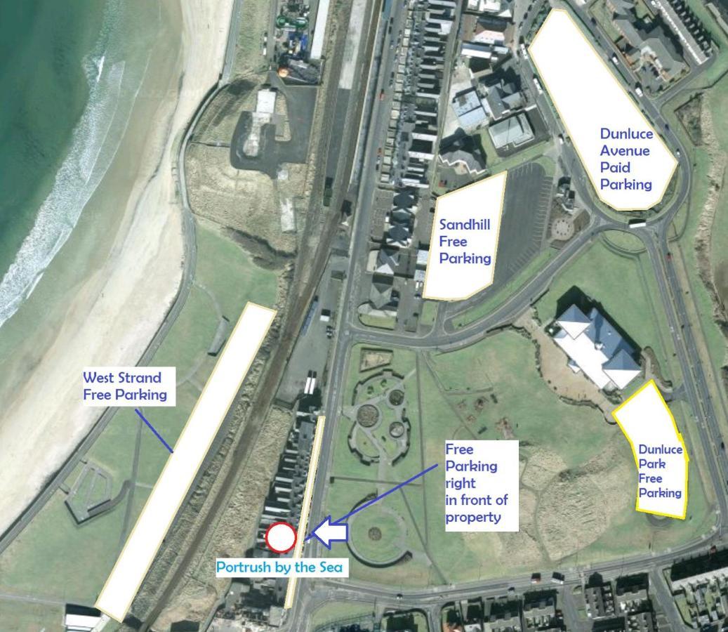 Апартаменты 6 Dunluce Park - Portrush By The Sea Экстерьер фото